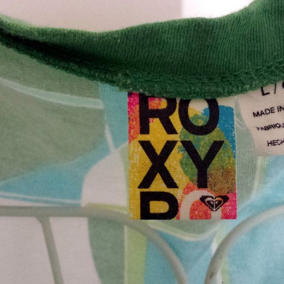Roxy Top Sleeveless V neck Top Roxy Girls Top - Picture 4 of 9